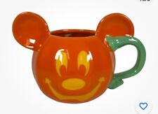 Disney Parks 2022 Limited Edition Halloween Mickey Mouse Pumpkin Mug picture