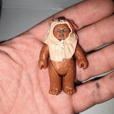 1984 Kenner Star Wars Ewok Paploo Action Figure Last 17 Cowl Return of the Jedi picture