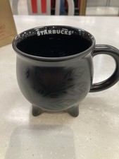 Starbucks 2026 Ltd. Edition Halloween Cauldron 14 Oz. Ceramic Mug NWT picture