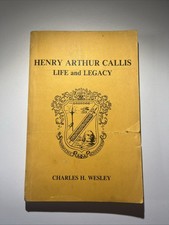 Henry Arthur Callis Life & Legacy Alpha Co-Founder Signed Charles H. Wesley 1977 picture