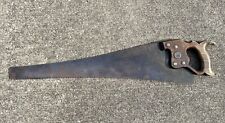 The Simonds Saw MFG Co. Warranted Vintage Hand Saw 26” Blade picture