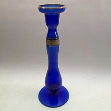 Vintage Cobalt Blue Candle Holder / Bud Vase picture