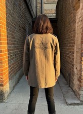 Queens Of The Stone Age Military Jacket Size 10 picture