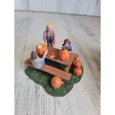 Lemax vintage carving pumpkin Halloween Village accessory picture