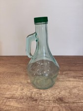 Vintage Olive Garden Italian Restaurant Glass Salad Dressing Decanter Bottle picture
