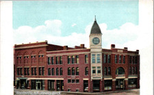 Woodsville, New Hampshire - Showing the Opera Block - c1908 picture