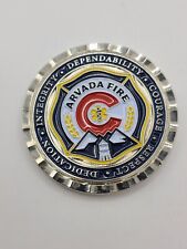 Arvada Colorado Fire Department ISA Class 1 Challenge Coin picture