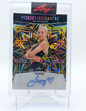 Leaf Polychromatic Signature Series Olivia Dunne Auto P-OD1 1/1 Insert picture
