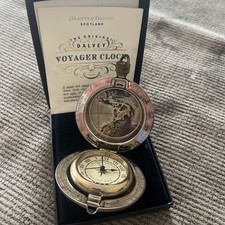 Grants of Dalvey Voyager Clock In Original Case With Documents - Untested picture