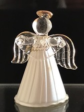 CRYSTAL GLASS ANGEL BELL picture