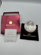 2005 Wallace Songs of Christmas Sterling Silver Ornament 6th Ed Joy to the World picture