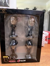 Pawn Stars Mini Big Head Bobblehead 4-Pack Set Gold & Silver Pawn Shop Las Vegas picture