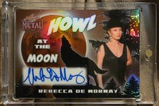 2026 Leaf Metal Halloween Rebecca De Mornay Authentic Autograph Auto 1/3 picture