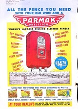 Original Vintage Parmak Precision Ad: All the fence you need, electric fencer picture
