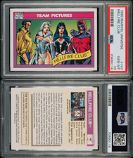 Marvel Impel 1990 Marvel Universe #147 Hellfire Club PSA 10 Base Set Card picture