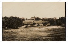 Sharon Massachusetts 1900s Panoramic Church Steeple Water Towe Standard Postcard picture