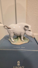 Lladro The Boar Figurine 8054 Chinese Zodiac Collection no wood base  picture