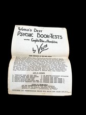 1931 World’s Best Psychic Book Tests by Volta (Burling Hull) Early Mentalism picture