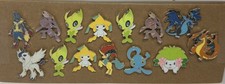 Pokemon Official Enamel Mixed Lot Of 14 Pins Charizard Celebi Jirachi + (G35) picture