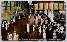 Antique BROOKLYN Postcard Coney Island Steeplechase Park 1915 picture