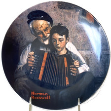 NORMAN ROCKWELL Collector Plates - Choose from 3 Vintage Americana Art Scenes picture