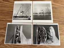 Lot 4 Vintage 1967 NASA Photos Apollo Docking System Test Rare Blue Back Stamp picture