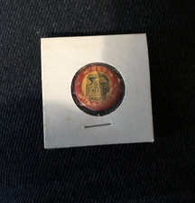 Vintage 1923 Carlisle PA “Mine's in with a Smile” Treasure Chest Celluloid Pin picture
