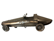 Bullet Antique Car Metal Wine Bottle Holder - Charcoal picture