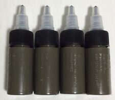 LSA WEAPONS OIL 1/2 OZ BOTTLE NSN 1005-00-242-5687 OD, EMPTY 4 PACK picture