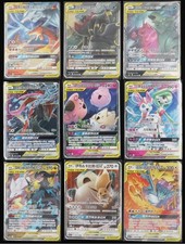IN STOCK Pokémon S-Chinese 9Pcs TAG TEAM GX CSM2cC RR Holo Combo Sets Sun & Moon picture