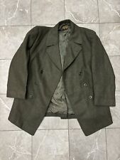 VTG WWII 1940’s Green Wool Naval Cadet Coat Size 46 US Navy’s Contract NXs-13105 picture