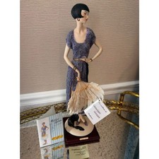 Giuseppe Armani Lady with Fan 0387/C Limited Edition 2102/5000 ItalyOriginal Box picture