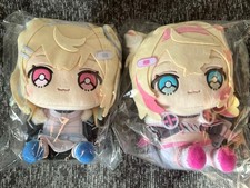 Set of 2 Hololive friends with u Fuwawa Mococo Fuwamoco Plush Doll picture