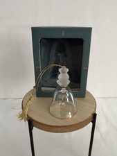 LENOX Crystal 1992 Teddy Bear Bell Christmas Ornament with Gold Accent picture