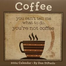 Andrews McMeel Publishing 2024 Coffee Wall Calendar With Artwork by Dan DiPaolo picture