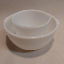 Pair Sunbeam Glasbake Bowls 20CJ & #16 picture