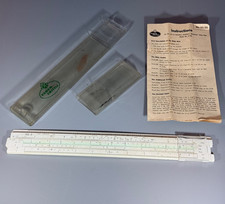 Faber Castell  57/22 Slide Rule Vintage Original Case/Instructions in English picture