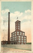 Postcard The Remington U.M.C. Shot Tower, Bridgeport, Connecticut picture