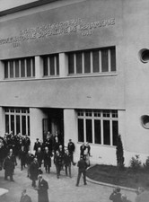 Sevres French President Albert Lebrun Inaugurating Ceramic School - 1933 Photo picture