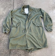 Vintage 1977 US Army Fishtail Parka Jacket With Liner And Hood Size Small picture