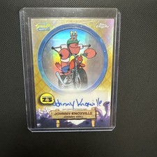 2025 Topps Chrome SpongeBob Johnny Krill Auto picture
