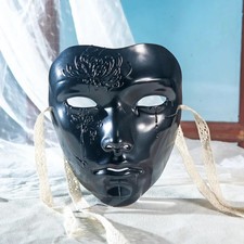 Halloween Venetian Face Mask Creepy Carnival Cosplay Costume Party Prop picture