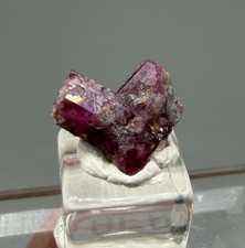 Twin Red Beryl Crystals From Violet Claim, Wah Wah Mount, Utah, Bixbite, 2.04ct picture