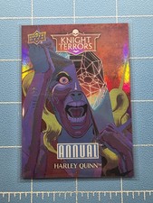 2023-24 UD DC Annual - Harley Quinn KT-20 - Knight Terrors Red 166 / 199 picture