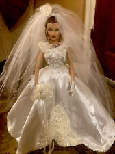 Gigi 18”Porcelain Wedding  Doll picture