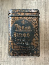 Antique Muriel King’s Smoking Mixture Tobacco Tin W.S. Kimball Rochester NY picture