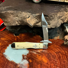Case XX Cheetah Cub 41815 1-Blade Slipjoint Natural Bone SS C picture
