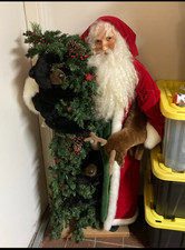 Vintage Ditz  Life size   Santa number  signed and dated 1994 NICE picture