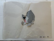 🐾 Disney THE LITTLE MERMAID (1989) — Original Animation Cel — MAX the Dog picture