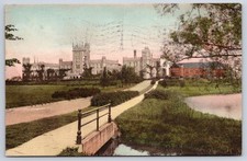 Antique Illinois Postcard DEKALB Northern State Normal School 1917 picture
